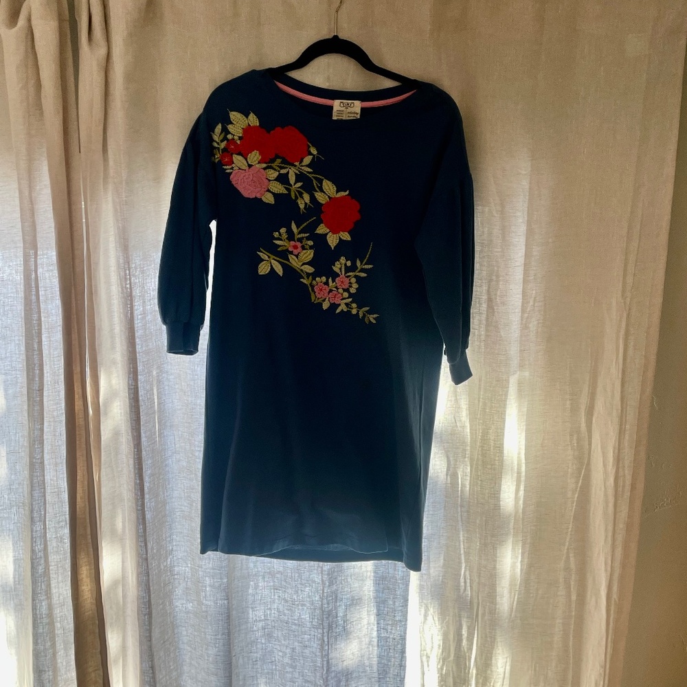 Blue Anthropology Dress